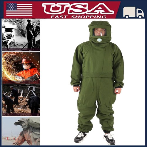 Sand blasting suit protective - blasting,