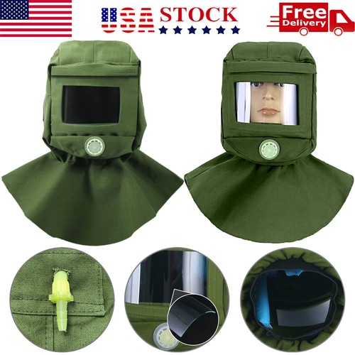 Industrial sand blasting hood - industrial,