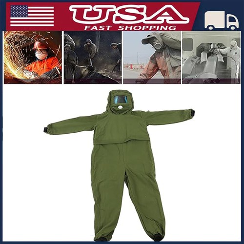 Sand blasting suit protective - sand,